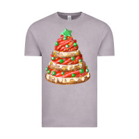 Vintage Zinc red christmas cookie cake fa element Vintage Tee - FaDigitalArtStudio