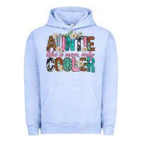 Pigment Grape Ice Auntie Like a Mom Only Cooler Urban Hoodie - texasbilliewilder