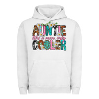 Pigment Lunar Rock Auntie Like a Mom Only Cooler Urban Hoodie - texasbilliewilder