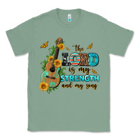 Sage the lord is my strength and my song guitar with su Classic Tee - AdoDesignShop