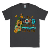 Smoke the lord is my strength and my song guitar with su Classic Tee - AdoDesignShop