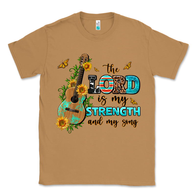 The Lord Is My Strength And My Song Guitar With Su Classic Tee by AdoDesignShop | Teevron