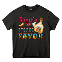 Asphalt mexican tequila por favor Heavy Core Tee - Artiststas