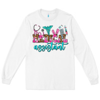 White medical assistant Long Sleeve Tee - AdoDesignShop