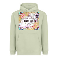 Matcha feeling kinda idgaf   ish today Heavyweight Hoodie - MaliasSmallBusiness