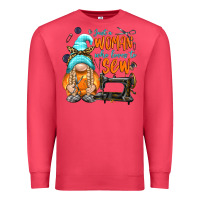 Cardinal just a woman who loves to sew Premium Sweatshirt - NancyCooperArtShop