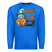 True Royal just a woman who loves to sew Premium Sweatshirt - NancyCooperArtShop