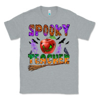 Heather Grey spooky teacher Classic Tee - BundleAndBundleShop