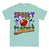 Seafoam spooky teacher Classic Tee - BundleAndBundleShop