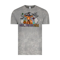 Cloud Rock Moo I Mean Boo Vintage Tee - CowhideDigitalArt