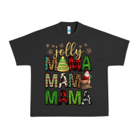 Pigment Black jolly mama mama mama Urban Heavy Tee - FaDigitalArtStudio