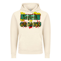 Vintage Artic softball granny with leopard Vintage Hoodie - Zillion Design Studio