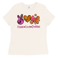 Bone peace love cookies Ladies Tee - AdoDesignShop