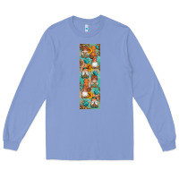 Colony Blue Fall Gnomes Long Sleeve Tee - Artiststas