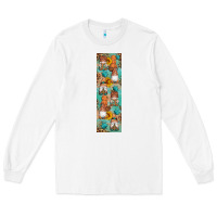 White Fall Gnomes Long Sleeve Tee - Artiststas