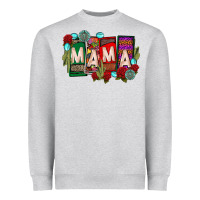 Heather Grey mama chingona Heavyweight Sweatshirt - CTS Tumbler Store