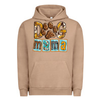 Pigment Burro Dog Mama with Paw Urban Hoodie - texasbilliewilder