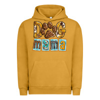 Pigment Peanut Butter Dog Mama with Paw Urban Hoodie - texasbilliewilder