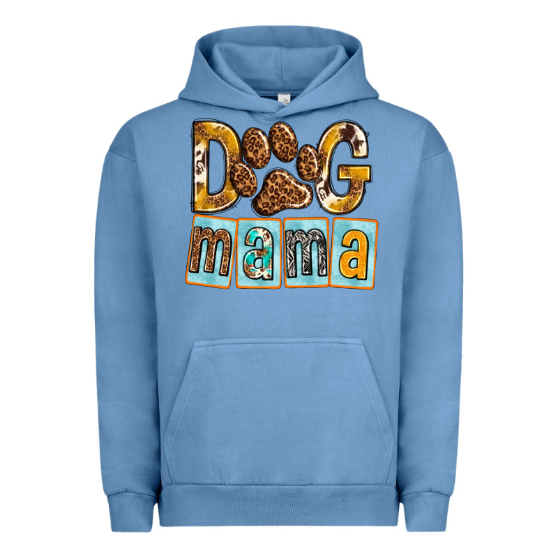Dog Mama With Paw Urban Hoodie by texasbilliewilder | Teevron