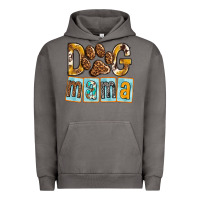 Pigment Tornado Dog Mama with Paw Urban Hoodie - texasbilliewilder