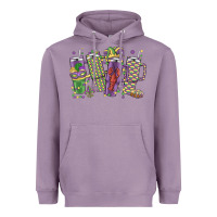Lavender mardi gras coffee Heavyweight Hoodie - MaliasSmallBusiness