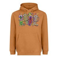 Meerkat mardi gras coffee Heavyweight Hoodie - MaliasSmallBusiness