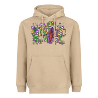 Mushroom mardi gras coffee Heavyweight Hoodie - MaliasSmallBusiness