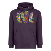 Plum mardi gras coffee Heavyweight Hoodie - MaliasSmallBusiness