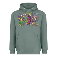 Sage mardi gras coffee Heavyweight Hoodie - MaliasSmallBusiness