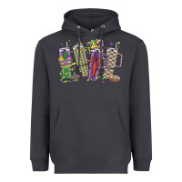 Smoke mardi gras coffee Heavyweight Hoodie - MaliasSmallBusiness