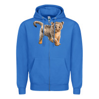 True Royal baby lion Zipper Hoodie - LillyAllenDesigns