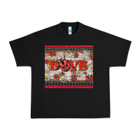Black love ladybug Urban Heavy Tee - BarkalooDesign