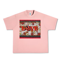 Salmon love ladybug Urban Heavy Tee - BarkalooDesign