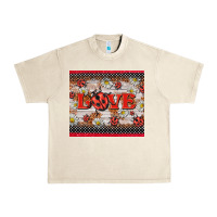 Sandshell love ladybug Urban Heavy Tee - BarkalooDesign