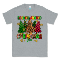 Heather Grey rocking around the christmas tree Classic Tee - AdoDesignShop
