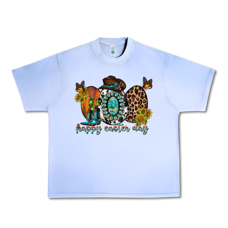 Happy Easter Egg Western Urban Heavy Tee by RacoonDesign | Teevron