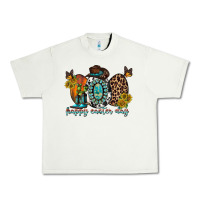 Pistachio happy easter egg western Urban Heavy Tee - RacoonDesign
