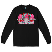 Black gnomies valentines day Long Sleeve Tee - JahusDesignShop