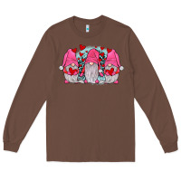 Chestnut gnomies valentines day Long Sleeve Tee - JahusDesignShop