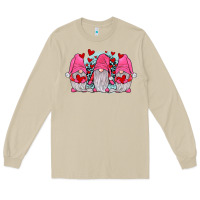 Mushroom gnomies valentines day Long Sleeve Tee - JahusDesignShop