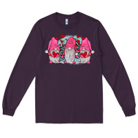 Plum gnomies valentines day Long Sleeve Tee - JahusDesignShop