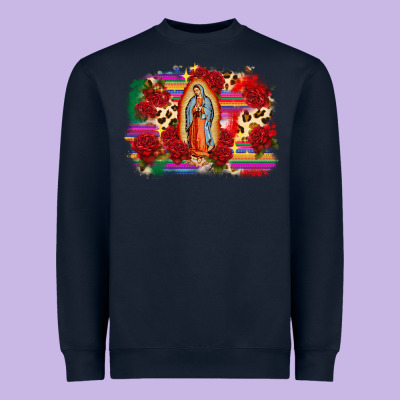 Our Lady Of Guadalupe Heavyweight Sweatshirt Designed By Cts Tumbler Store