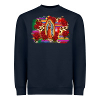 Navy Our Lady of Guadalupe Heavyweight Sweatshirt - CTS Tumbler Store