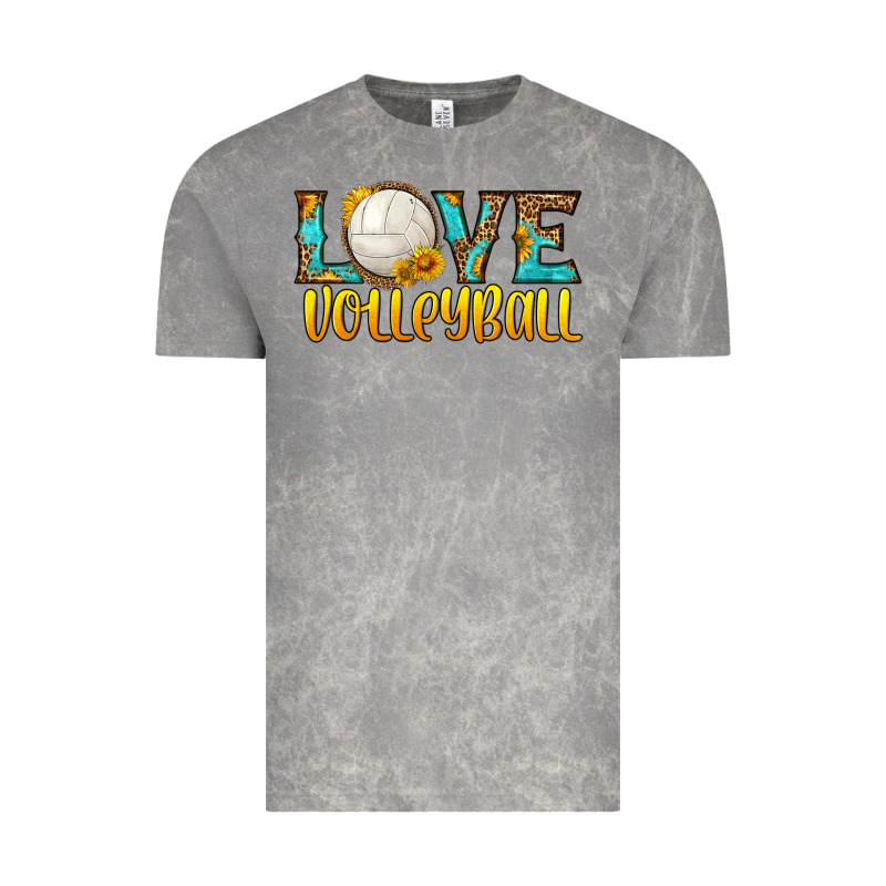 Love Volleyball Vintage Tee by HRA Design Shop | Teevron