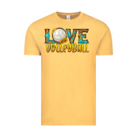 Vintage Mustard love volleyball Vintage Tee - HRA Design Shop