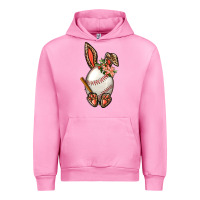 Baseball Easter Bunny Urban Hoodie | Teevron