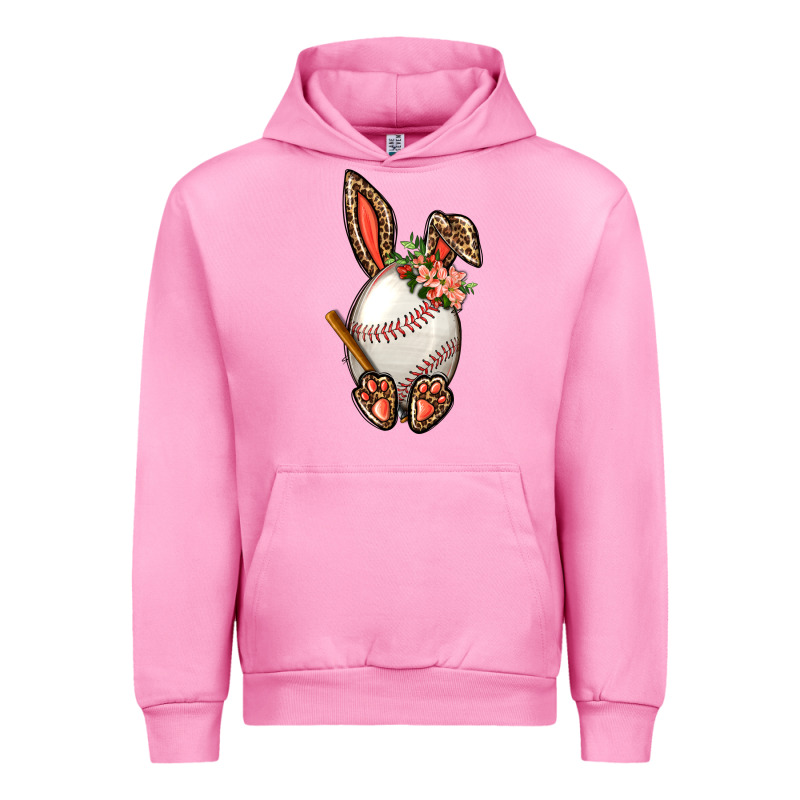 Baseball Easter Bunny Urban Hoodie by NancyCooperArtShop | Teevron