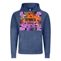 Vintage Denim spooky vibes Vintage Hoodie - texasbilliewilder