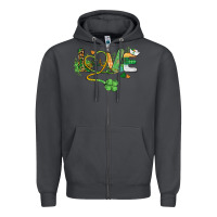 Smoke st. patricks day nurse love medical love Zipper Hoodie - BarkalooDesign