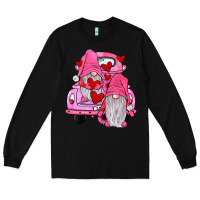 Black farm truck,gnomies valentines Long Sleeve Tee - JahusDesignShop